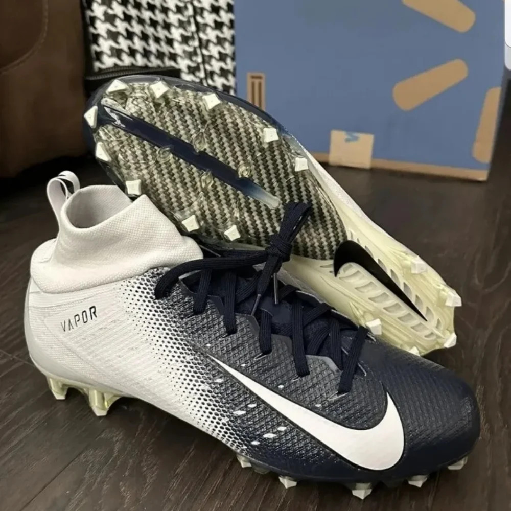 Nike Vapor Untouchable Pro White Midnight Navy AO3021 102 Men’s Size 16